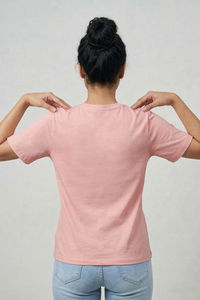 Zivame Mickey Knit Cotton Loungewear Top - Gossamer Pink — thumbnail 4